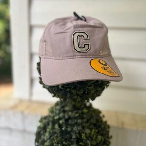 🆕 Carhartt Beige Cap with Embroidered C.  NWT